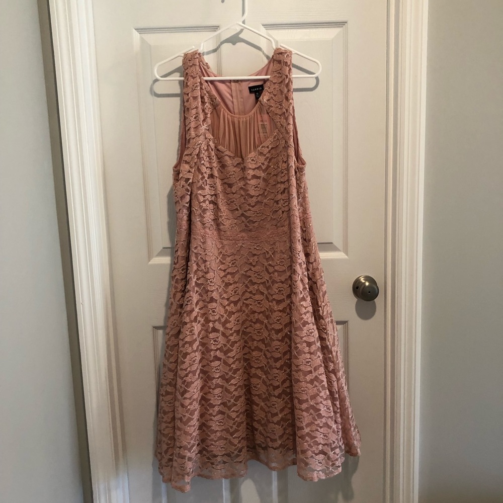 Torrid Blush Pink Dress